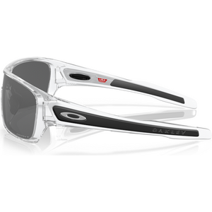 Oakley Turbine Rotor, Polished Clear w/ Prizm Black Polarized