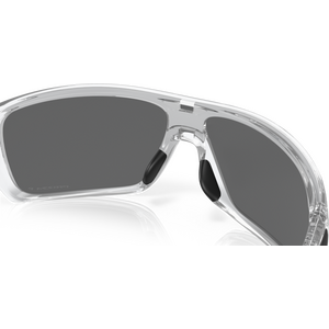 Oakley Turbine Rotor, Polished Clear w/ Prizm Black Polarized
