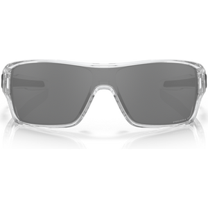 Oakley Turbine Rotor, Polished Clear w/ Prizm Black Polarized