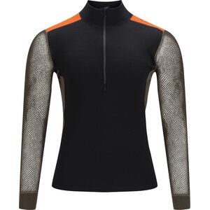 Aclima Woolnet Hybrid Mock Neck Mens