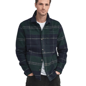 Barbour Chapter Tailored Check Overshirt Mens