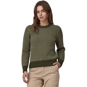 Patagonia Recycled Wool-Blend Crewneck Sweater Womens