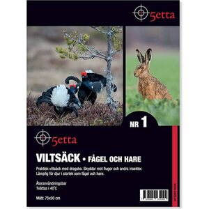 5etta Riistasäkki 1 Jänis & Lintu 75x50cm