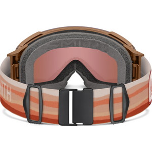 Smith I/O Mag, Mirage w/ Chromapop Everyday Rose Gold Mirror + Chromapop Storm Blue Sensor Mirror