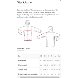 Houdini Ride Jacket Womens