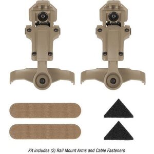 Ops-Core AMP, Helmet Mount Rail Kit (Vent mode)