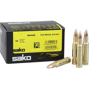 Sako .308 Win 8g / 123grs. Range FMJ 50pcs