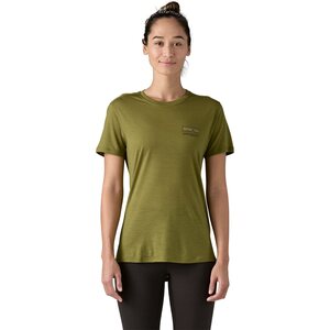 Patagonia Cap Cool Merino Blend Graphic Shirt Womens