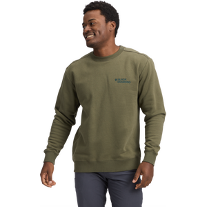 Black Diamond Mini Stacked Crewneck Mens