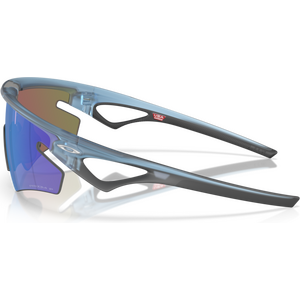 Oakley Sphaera Slash Matte Transparent Stonewash w/ Prizm Sapphire