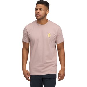 Black Diamond Shredded Short Sleeve Tee Mens