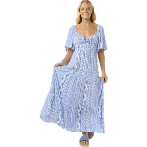 Rip Curl San Carlos Short Sleeve Maxi Dress