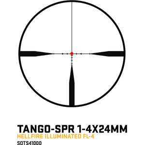 Sig Sauer TANGO-SPR LPVO 1-4x24MM