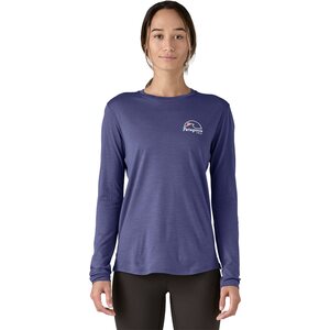 Patagonia Longsleeve Cap Cool Merino Graphic Shirt Womens