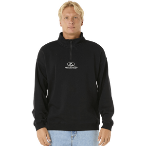 Rip Curl Pill Icon 1/4 Zip Crew Mens