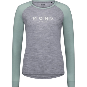 Mons Royale Icon Merino Raglan Long Sleeve Womens