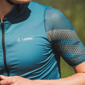 Löffler Bike Jersey Full Zip Pow Air Mens