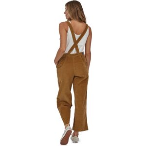 Patagonia Stand Up Cropped Corduroy Overalls Womens