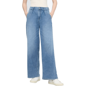 Duer Performance Denim Lite Pleated Pant Womens
