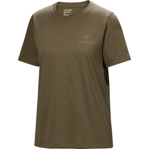 Arc'teryx Kragg SL Cotton Emblem Crew Short Sleeve Womens