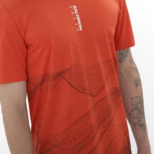 Salomon S/Lab Ultra Print Tee Mens