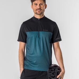 Löffler Bike Shirt Half Zip Glow Mens