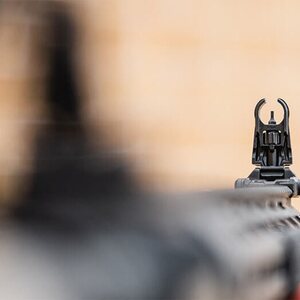 Magpul MBUS Pro Sight – Front, Hooded