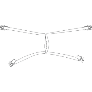 Thule Jog Wheel Storage Strap - Thule Chariot Jogging Kit (2017-X)