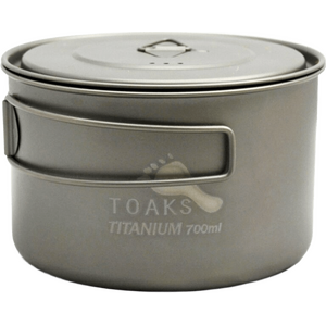 Toaks Light Titanium 700ml D115mm Pot (ultralight version)