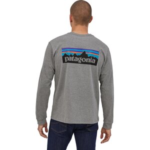 Patagonia Long-Sleeved P-6 Logo Responsibili-Tee Mens