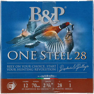 B&P One Steel 12/70 28g All Guns 25 kpl