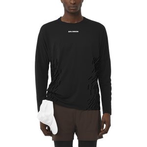 Salomon Sense Aero Long Sleeve Tee GFX Mens