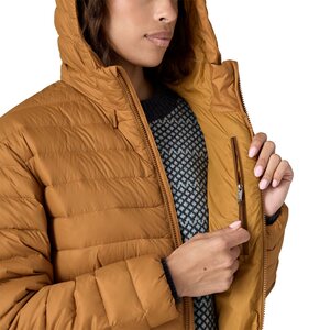 Patagonia Recycled Down Sweater Parka Womens