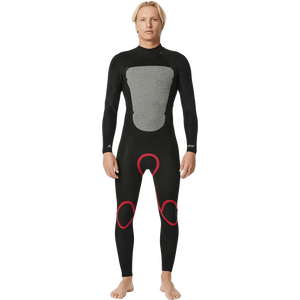 Rip Curl Omega 4/3 Back Zip Steamer Mens