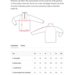 Houdini Lykan Half Zip Mens