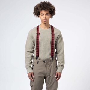 Arcade Jessup Plaid Braces