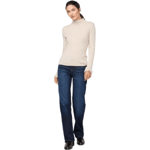 Duer Tech Fleece Denim High Rise Straight Womens