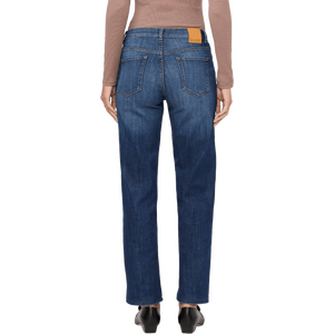 Duer Performance Denim Mid Rise Straight Womens