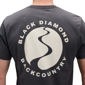 Black Diamond Backcountry Stamp Short Sleeve Tee Mens