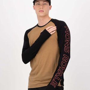 Mons Royale Temple Merino Air-Con Long Sleeve Mens