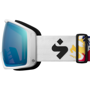 Sweet Protection Clockwork MAX RIG Reflect Goggles x HK w/RIG Aquamarine/Satin White/Henrik 5