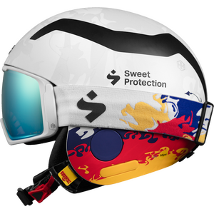 Sweet Protection Clockwork MAX RIG Reflect Goggles x HK w/RIG Aquamarine/Satin White/Henrik 5