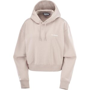 Salomon Logo Short Hoodie Womens