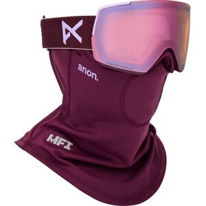 Anon M5 Deep Cherry / Perceive Cloudy Pink + Perceive Variable Blue + MFI Face Mask