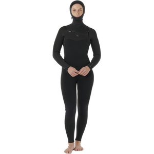 Rip Curl Dawn Patrol 6/4 Chest Zip Hood Womens