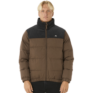 Rip Curl Fade Out Cord Puffer Jacket Mens