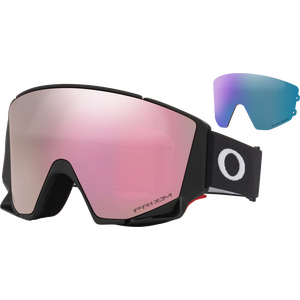 Oakley Flow Scape M Matte Black w/ Prizm Rose Gold Iridium & Prizm Snow Iced Iridium