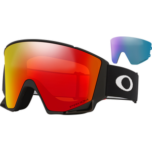 Oakley Flow Scape L Matte Black w/ Prizm Snow Torch Iridium & Prizm Snow Iced Iridium