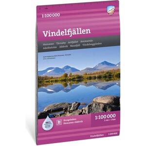 Calazo Vindelfjällen 1:100 000