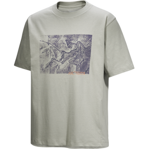 Arc'teryx Kragg Cotton Lithographica Short Sleeve Mens
